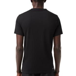 T-shirt Noir Homme Lacoste TH7505 vue 0