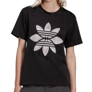 T-shirt Noir femme Adidas Graphic pas cher