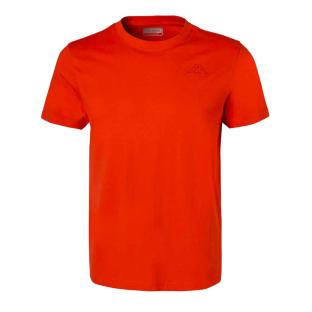 T-shirt Rouge Homme Kappa Cafers pas cher