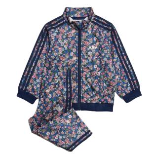 Survêtement Marine/Rose Fille Adidas JC8032 vue 0