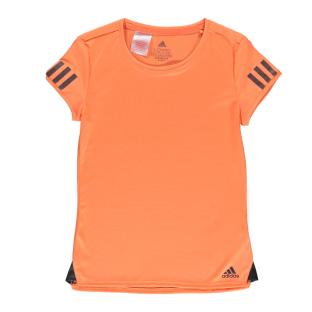 Maillot de sport Orange Fille Adidas Club pas cher