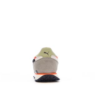 Baskets Orange/Gris Garçon Puma Future Rider Play On vue 3