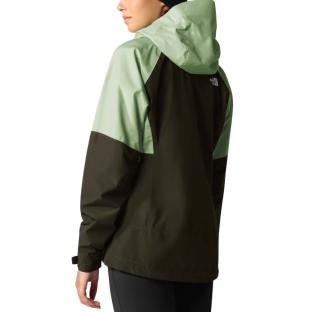 Veste Verte/Noire Femme The North Face Diablo vue 2