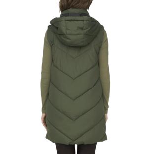 Doudoune sans manche Kaki Femme JDY Padded Waistcoat vue 2