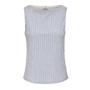 Top Blanc/Bleu Femme JDY Ocean pas cher