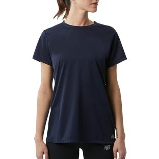 T-shirt Noir Femme New Balance Core Runs pas cher