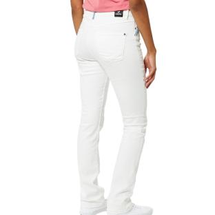 Jean Slim Blanc Femme Kaporal Sibele vue 2