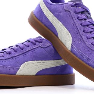 Baskets Violet Homme Puma Club vue 0