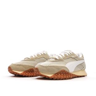 Baskets Beige/Blanc Garçon Puma Rider Washed vue 6