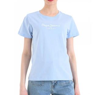 T-Shirt Bleu Femme Pepe jeans Pjl L vue 0
