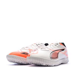 Chaussures de Football Blanches/Oranges Homme Puma Ultra 5 vue 0