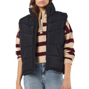 Women's Black Sleeveless Coat Noisy May Dalcon Photo of the Espace des Marques %store% store - view of %key%