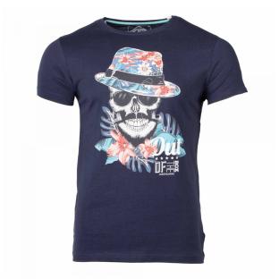 T-shirt Marine Homme La Maison Blaggio Michak pas cher