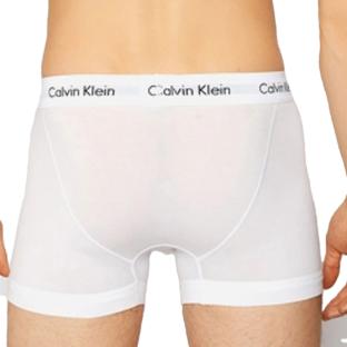 x3 Boxers Blanc Homme Calvin Klein Jeans 100 vue 3