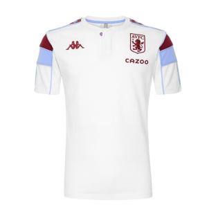 Aston Villa Polos foot Blanc Homme Kappa 2021/2022 pas cher