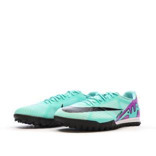 Chaussures de Foot Turquoise Homme Nike Zoom Vapor 15 Academy TF vue 6