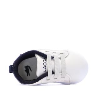 Baskets Blanches/Marine Bébé Lacoste Carnaby Set 225 vue 0