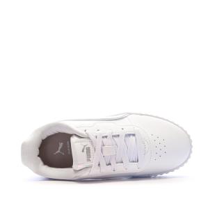 Baskets Blanches Garçon/Fille Puma Carina 3.0 vue 4