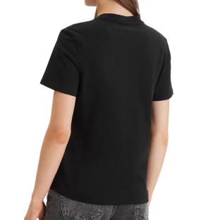 Schwarzes Damen-T-Shirt Calvin Klein Jeans SS Classic Ansicht 0