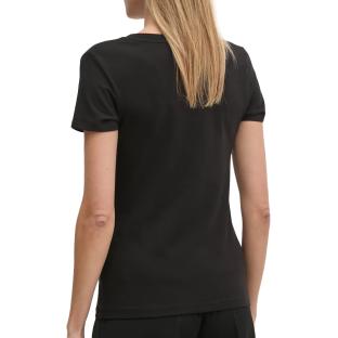 T-Shirt Noir Femme Calvin Klein Jeans Essential bright vue 2