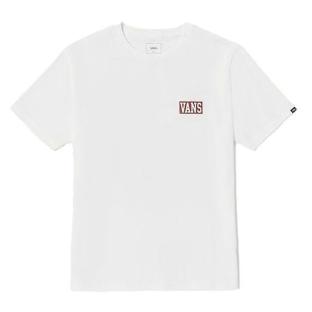 Camiseta Vans Logo Blanca Hombre ver 0
