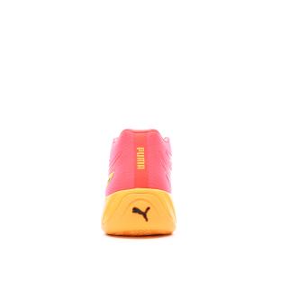 Chaussures de Basketball Roses/Oranges Homme Puma Court Pro vue 3