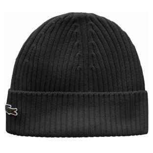 Bonnet Gris Foncé Homme Lacoste hjm vue 0