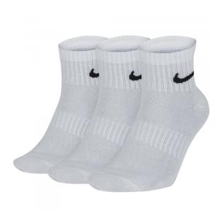 Lot de 3 Paires de Chaussettes Blanches/Noires Nike Everyday pas cher