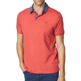 Polo Rouge Homme TBS ARSON pas cher