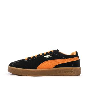 Baskets Noires/Oranges Homme Puma Delphin pas cher