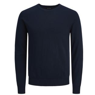 Pull Marine Garçon Jack & Jones Knit Neck pas cher