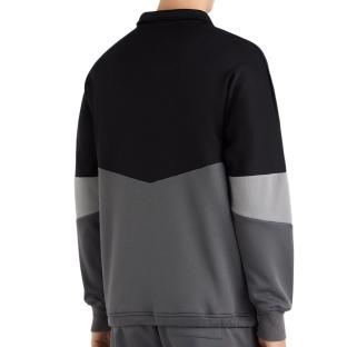 Sweat Noir Homme Umbro Drill Top vue 0