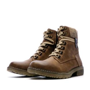 Boots Camel Femme Relife Jitone vue 6