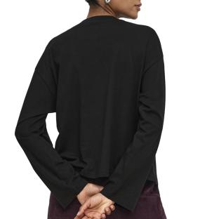 T-Shirt Manches Longues Noir Femme Only Happy1 vue 0
