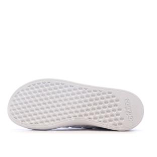 Baskets Blanches Mixte Adidas Grand Court 2.0 K vue 5