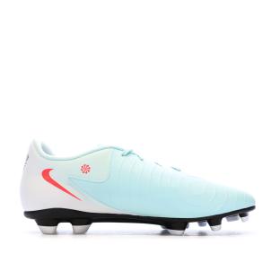 Chaussures de Foot Bleu Clair Homme Nike Phantom GX II Club FG/MG vue 2
