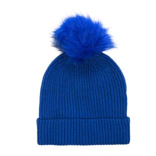 Bonnet Bleu Roi Femme Vero Moda Beanie pas cher