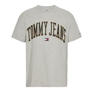 T-shirt Gris Homme Tommy Hilfiger Gold pas cher