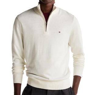 Pull Beige Homme Tommy Hilfiger Pima YBI pas cher