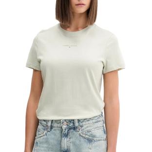 T-Shirt Vert Femme Tommy Hilfiger Linear pas cher