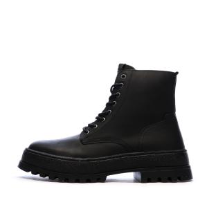 Bottines Noir Homme Pepe jeans Lincoln vue 0