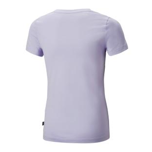 T-shirt Mauve Fushia Fille Puma Tee vue 2
