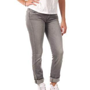 Jean Slim Gris Femme Pepe jeans Katha0 pas cher