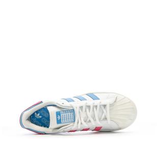 Baskets Blanches Femme Adidas Superstar Ayoon vue 4