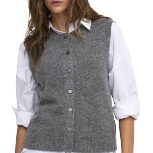 Chaleco gris claro de mujer Only Livia ver 0