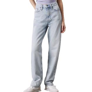 Jean Bleu Femme Calvin Klein Jeans High Rise pas cher