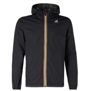 Schwarze Windjacke für Damen und Herren von K-WAY „Le vrai 4.0 Claude“ Ansicht 0