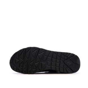 Baskets Noir/Doré Femme Skechers Heart vue 5
