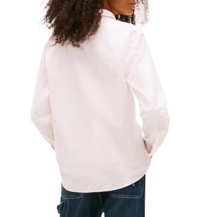 Chemise Rouge/Blanc Femme Tommy Hilfiger Oxforde vue 2