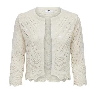 Cardigan Ecru FemmeJDY Sun 3/4 Cropped vue 0